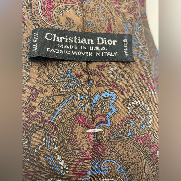 Authentic Christian Dior Neck Tie - Picture 4 of 6